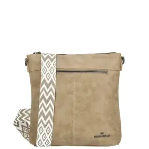 Enrico Benetti Schoudertas Stacey Midden Taupe