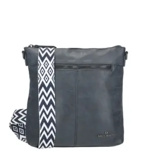 Enrico Benetti Schoudertas Stacey Blauw