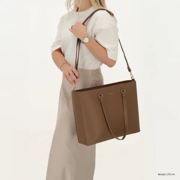 Charm London Shopper Birmingham 15.6'' Mokka - Afbeelding 2