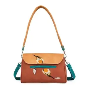 Hi-Di-Hi Clutch/Schoudertas Twiggle Red/Orange