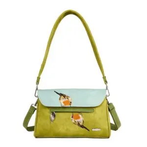 Hi-Di-Hi Cluch/Schoudertas Twiggle Groen/L.Blue