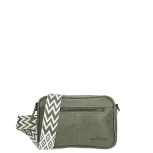 Enrico Benetti Schoudertas Stacey Olijfgroen