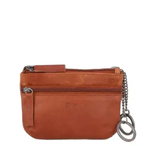 DSTRCT Sleuteletui Wax Lane Cognac