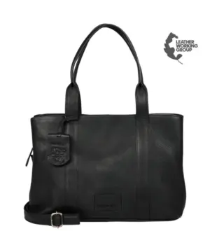 Burkrly Laptoptas 13.3" Soft Skylar Zwart