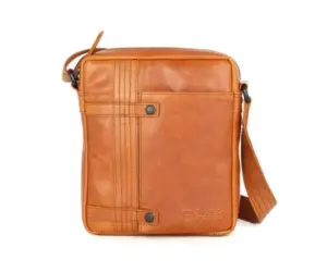 Spikes & Sparrow Schoudertas Benn Brandy