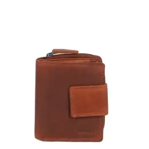 DSTRCT Portemonnee Wax Lane Cognac