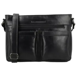 Hide & Stitches Schoudertas Porto Zwart