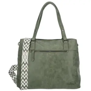 Enrico Benetti Hand/Schoudertas Stacey Olijfgroen