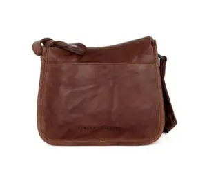 Spikes & Sparrow Schoudertas Joy Donkerbruin