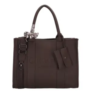 Charm London Laptoptas 15.6" Bond Donkerbruin