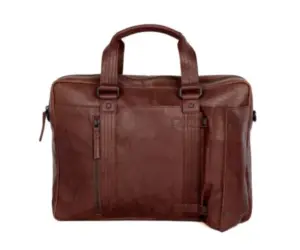 Spikes & Sparrow Laptoptas 15.6" Dexter Donkerbruin