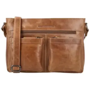 Hide & Stiches Schoudertas Porto Bruin