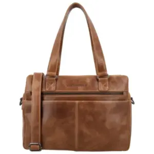 Hide & Stitches Hand/Schoudertas Porto Bruin