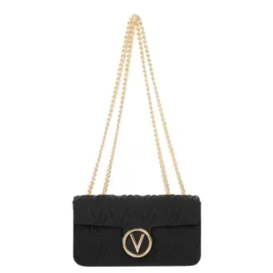 Valentino Schoudertas Bubble Flap Bag Zwart