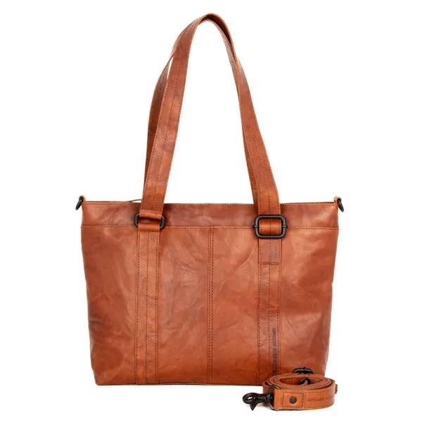 Spikes & Sparrow Bronco Shopper/Schoudertas Alexis Brandy
