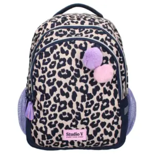 Studio V Kinderrugtas Leopard Luxe Beige