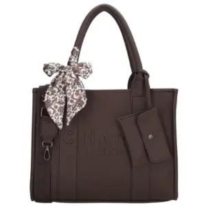 Charm Londen Shopper/Schoudertas Bond Donkerbruin