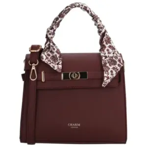 Charm Londen Hand/Schouderta The Hamptons Bordeaux