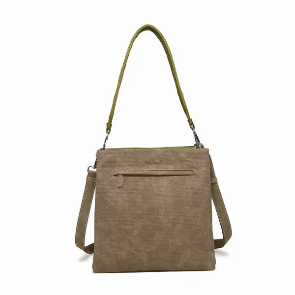 Hi-Di-Hi Schoudertas King Shopper L.Green/Beige - Afbeelding 6