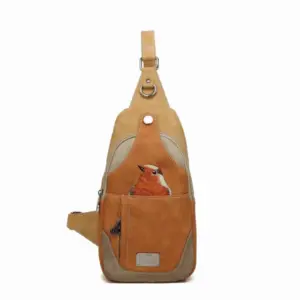 Hi-Di-Hi Schoudertas Carol Peach/Orange