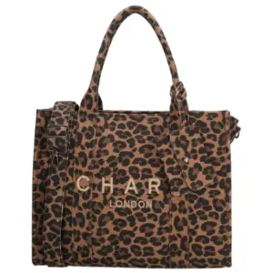 Charm Londen Laptoptas Bond Avenue Luipaard