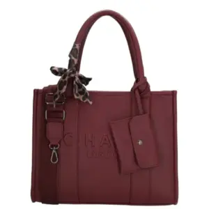 Charm Londen Shopper/Schoudertas Bond Bordeaux