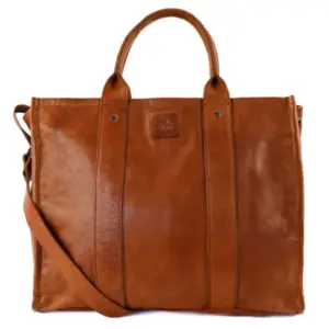 Bear Design Hand/Schoudertas Pepe XL Cognac