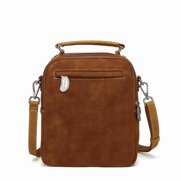 Hi-Di-Hi Hand/Schoudertas Little Climber Cognac/Peach - Afbeelding 5