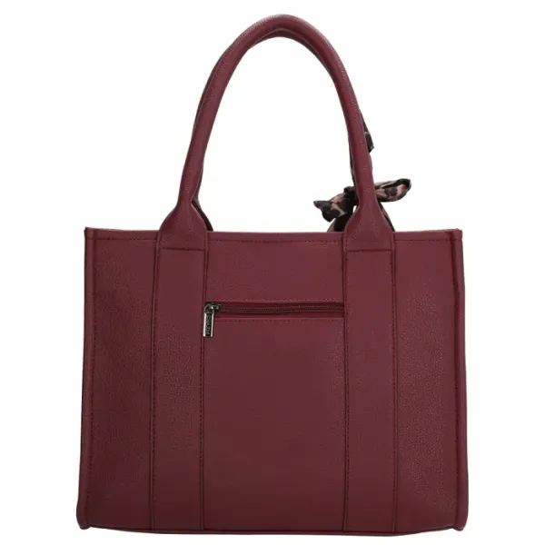 Charm Londen Shopper/Schoudertas Bond Bordeaux - Afbeelding 2