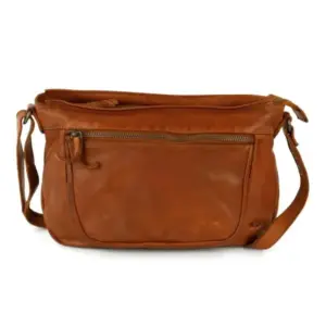 Bear Design Hand/Schoudertas Floor Cognac