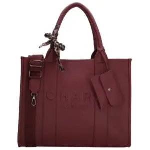 Charm London Laptoptas 15.6" Bond Bordeaux