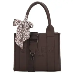 Charm Londen Hand/Schoudertas Bond Donkerbruin