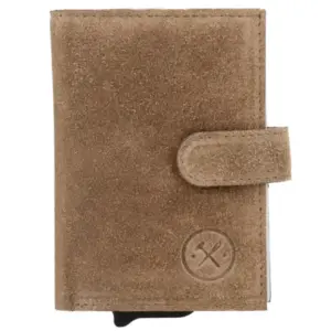 Hide & Stitches Brazos Safety Portemonnee Taupe