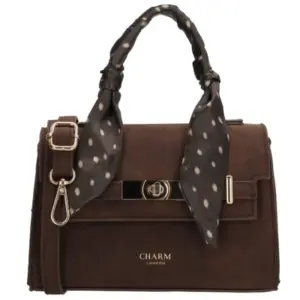 Charm Londen Hand/Schoudertas The Hamptons Village Donkerbruin