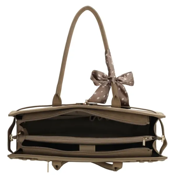 Charm Londen Laptoptas 15.6" The Hamptons Village Taupe - Afbeelding 5