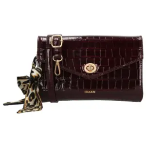 Charm Londen Schoudertas Knightbridge Bordeaux