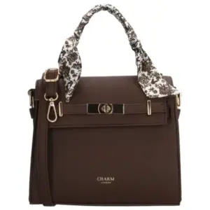 Charm Londen Hand/Schoudertas The Hamptons Donkerbruin