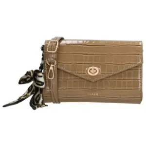 Charm Londen Schoudertas Knightbridge Taupe