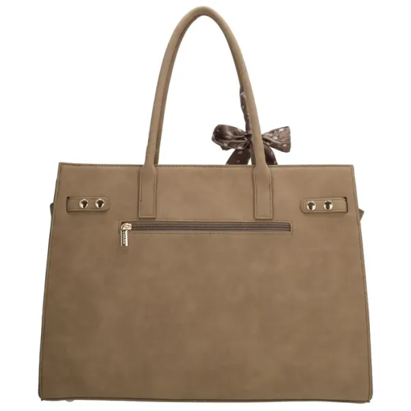 Charm Londen Laptoptas 15.6" The Hamptons Village Taupe - Afbeelding 3