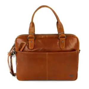 Bear Design Laptoptas Teun Cognac