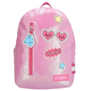 Zebra Trends Kinderrugtas Lily Glitter & Glamour