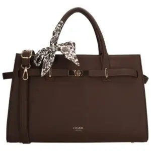 Charm London Shopper/Schoudertas The Hamptons Donkerbruin
