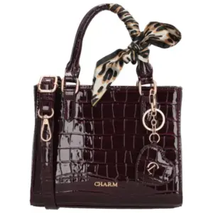 Charm Londen Hand/Schoudertas Knightbridge Bordeaux