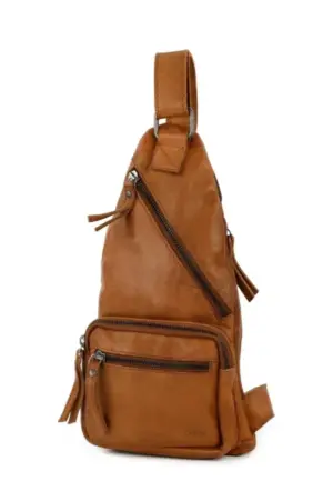 Bear Design Crossbody Nolani Cognac