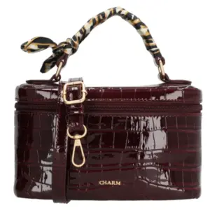 Charm Londen Hand/Schoudertas Knightbridge Bordeaux