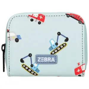 Zebra Trends Portemonnee Explorer Voertuigen Blauw