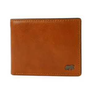 Bear Design Billfold Stefano Cognac
