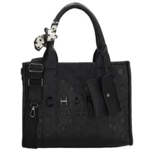 Charm Londen Shopper/Schoudertas Bond Avenue Zwart