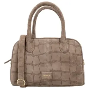 Charm Londen Hand/Schoudertas Caïro Donkertaupe