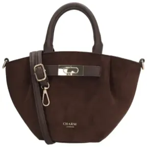 Charm Londen Hand/Schoudertas Dubai Donkerbruin